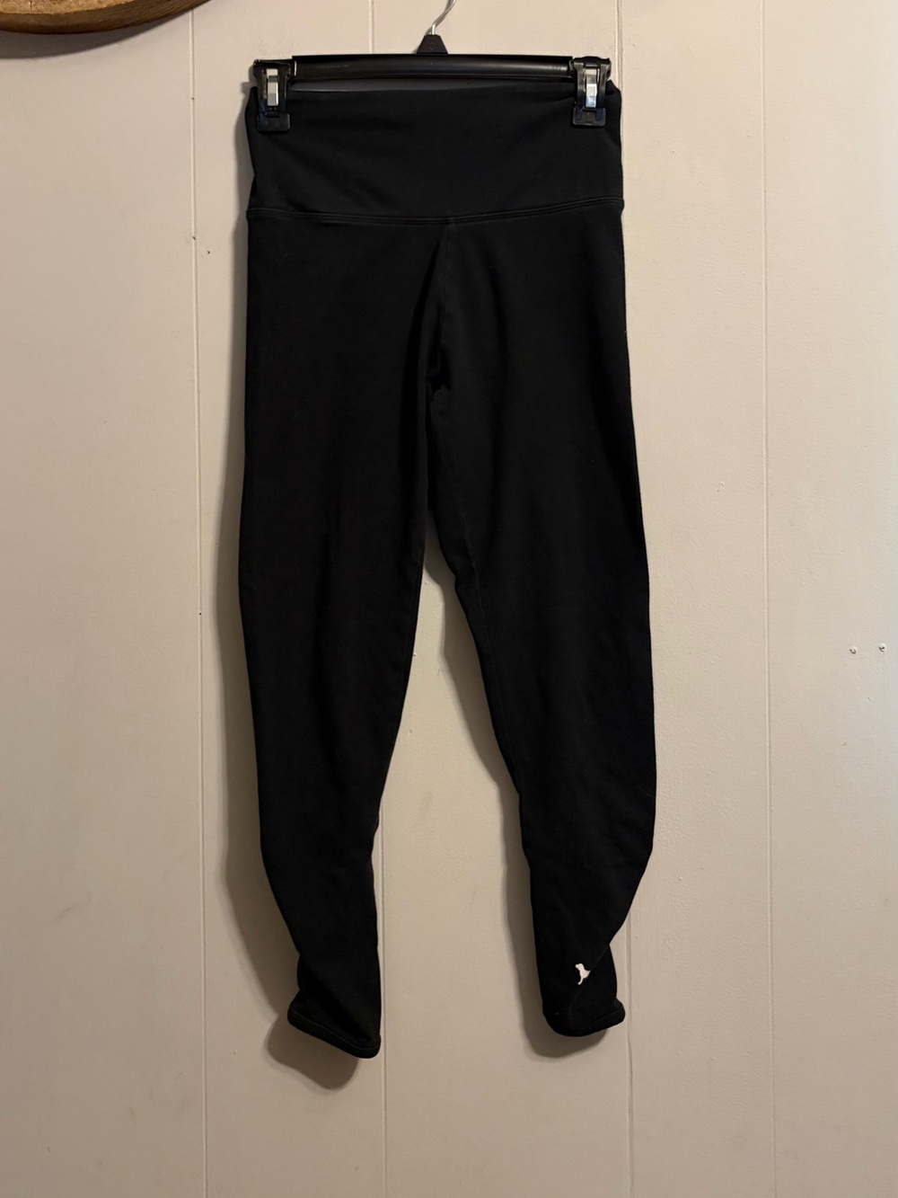 PINK Victoria's Secret Black High-Waist Yoga Leggings